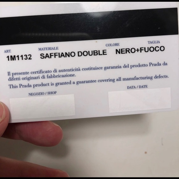PRADA SAFFIANO - Picture 11 of 11